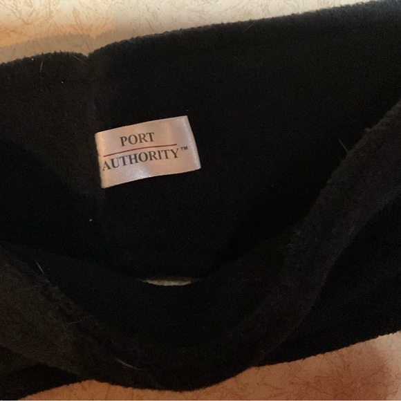 Brigade Quarter master and Port Authority black beanie headband an knitted Scraf - Picture 3 of 6